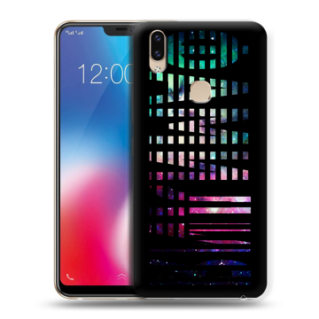 Силиконовый чехол на Vivo V9 с принтом ФАМИЛИЯ