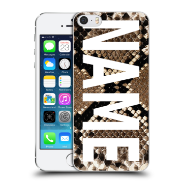Пластиковый чехол на Iphone 5s с принтом NAME