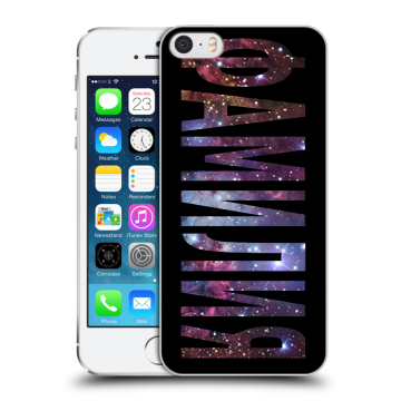 Пластиковый чехол на Iphone 5s с принтом ФАМИЛИЯ