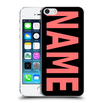 Пластиковый чехол на Iphone 5s с принтом NAME