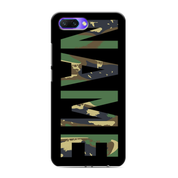 Силиконовый противоударный чехол на Huawei Honor 10 с принтом NAME