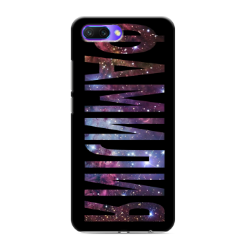 Силиконовый противоударный чехол на Huawei Honor 10 с принтом ФАМИЛИЯ