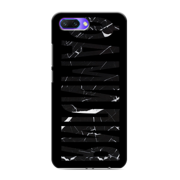 Силиконовый противоударный чехол на Huawei Honor 10 с принтом ФАМИЛИЯ