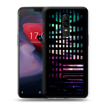 Пластиковый чехол на OnePlus 6 с принтом ФАМИЛИЯ