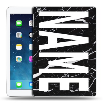 Силиконовый чехол на Ipad Air с принтом NAME