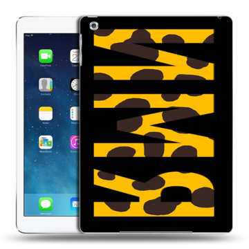 Силиконовый чехол на Ipad Air с принтом ИМЯ