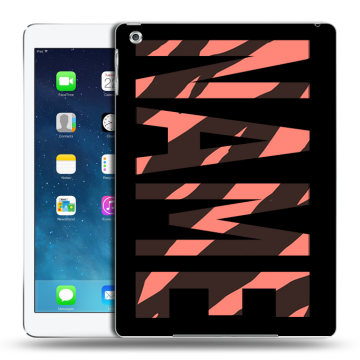 Силиконовый чехол на Ipad Air с принтом NAME