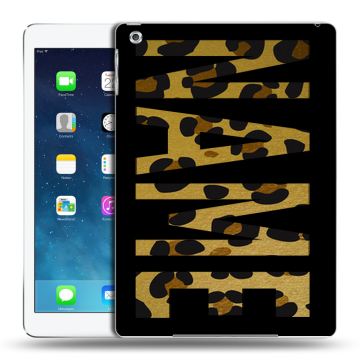 Силиконовый чехол на Ipad Air с принтом NAME