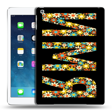 Силиконовый чехол на Ipad Air с принтом ИМЯ