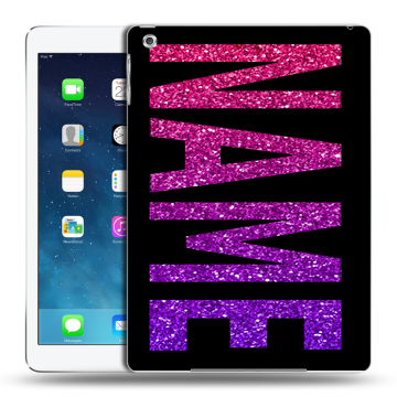 Силиконовый чехол на Ipad Air с принтом NAME