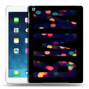 Силиконовый чехол на Ipad Air с принтом ИМЯ