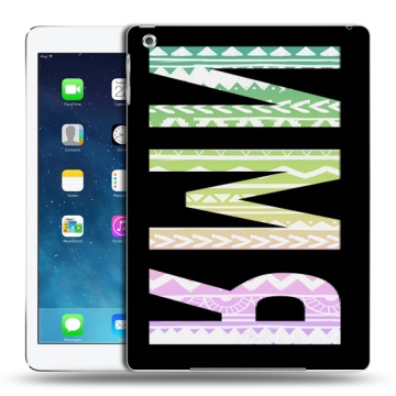 Силиконовый чехол на Ipad Air с принтом ИМЯ