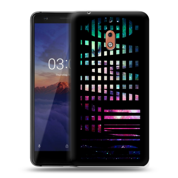 Силиконовый чехол на Nokia 2.1 с принтом ФАМИЛИЯ