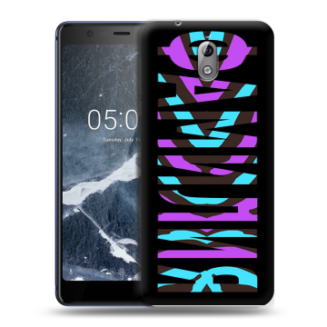 Силиконовый чехол на Nokia 3.1 с принтом ФАМИЛИЯ