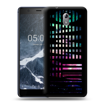 Силиконовый чехол на Nokia 3.1 с принтом ФАМИЛИЯ