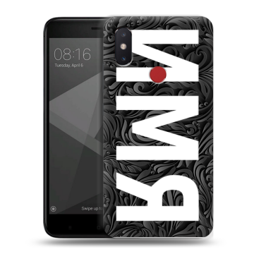 Силиконовый чехол на Xiaomi Mi8 SE с принтом ИМЯ
