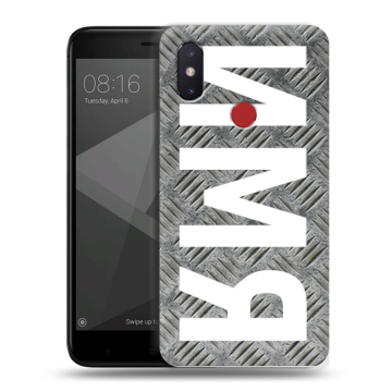 Силиконовый чехол на Xiaomi Mi8 SE с принтом ИМЯ