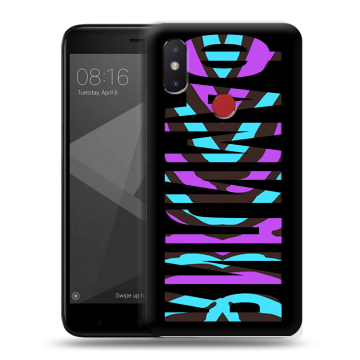 Силиконовый чехол на Xiaomi Mi8 SE с принтом ФАМИЛИЯ