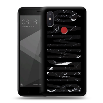 Силиконовый чехол на Xiaomi Mi8 SE с принтом ФАМИЛИЯ