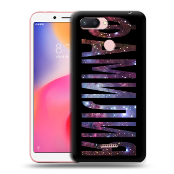 Силиконовый чехол на Xiaomi RedMi 6 с принтом ФАМИЛИЯ