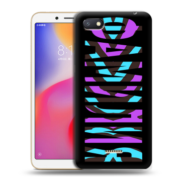 Силиконовый противоударный чехол на Xiaomi RedMi 6A с принтом ФАМИЛИЯ