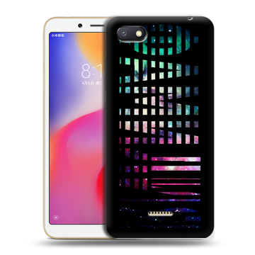 Силиконовый противоударный чехол на Xiaomi RedMi 6A с принтом ФАМИЛИЯ