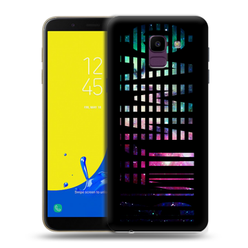 Силиконовый чехол на Samsung Galaxy J6 с принтом ФАМИЛИЯ
