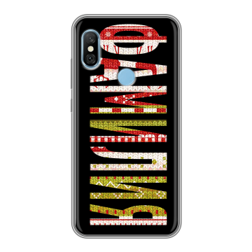 Пластиковый чехол на Xiaomi RedMi 6 Pro с принтом ФАМИЛИЯ