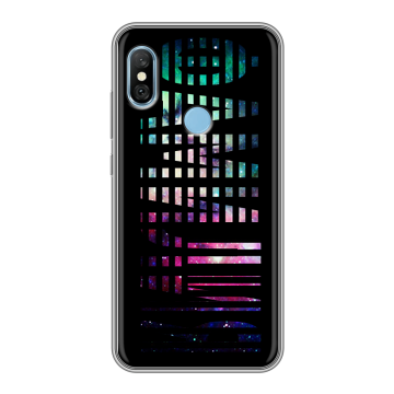 Пластиковый чехол на Xiaomi RedMi 6 Pro с принтом ФАМИЛИЯ