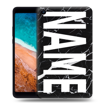 Силиконовый чехол на Xiaomi Mi Pad 4 с принтом NAME