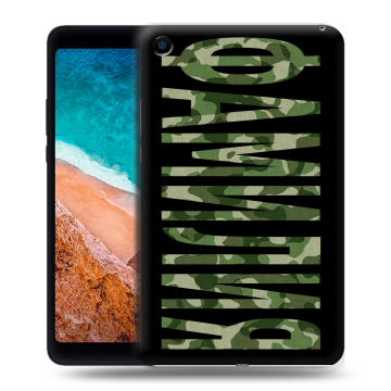 Силиконовый чехол на Xiaomi Mi Pad 4 с принтом ФАМИЛИЯ