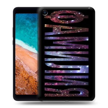 Силиконовый чехол на Xiaomi Mi Pad 4 с принтом ФАМИЛИЯ