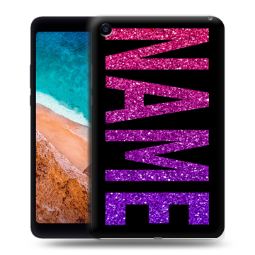 Силиконовый чехол на Xiaomi Mi Pad 4 с принтом NAME