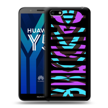 Силиконовый чехол на Huawei Y5 Prime (2018) с принтом ФАМИЛИЯ