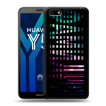 Силиконовый чехол на Huawei Y5 Prime (2018) с принтом ФАМИЛИЯ