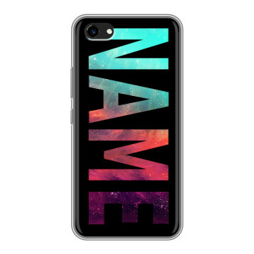 Пластиковый чехол на Vivo Y81 с принтом NAME