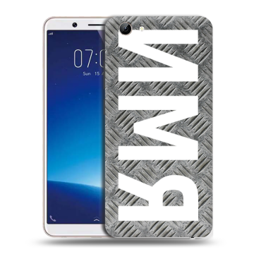 Силиконовый чехол на Vivo Y71 с принтом ИМЯ