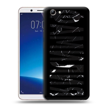 Силиконовый чехол на Vivo Y71 с принтом ФАМИЛИЯ