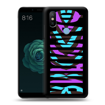 Силиконовый чехол на Xiaomi Mi A2 с принтом ФАМИЛИЯ
