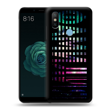 Силиконовый чехол на Xiaomi Mi A2 с принтом ФАМИЛИЯ