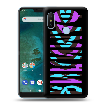 Пластиковый чехол на Xiaomi Mi A2 Lite с принтом ФАМИЛИЯ