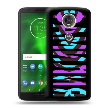Силиконовый чехол на Motorola Moto E5 Plus с принтом ФАМИЛИЯ