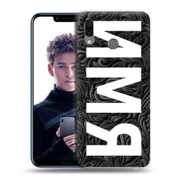 Силиконовый чехол на Huawei Honor Play с принтом ИМЯ