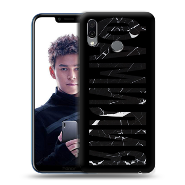 Силиконовый чехол на Huawei Honor Play с принтом ФАМИЛИЯ