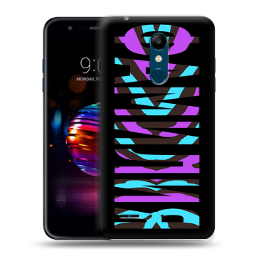 Силиконовый чехол на LG K11 Plus с принтом ФАМИЛИЯ