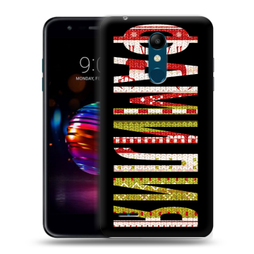 Силиконовый чехол на LG K11 Plus с принтом ФАМИЛИЯ