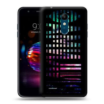 Силиконовый чехол на LG K11 Plus с принтом ФАМИЛИЯ