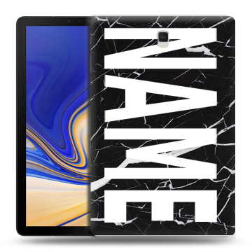 Силиконовый чехол на Samsung Galaxy Tab S4 с принтом NAME