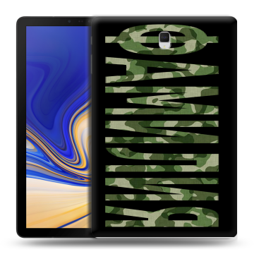 Силиконовый чехол на Samsung Galaxy Tab S4 с принтом ФАМИЛИЯ