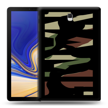 Силиконовый чехол на Samsung Galaxy Tab S4 с принтом NAME